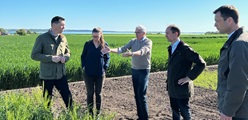 Minister for Grøn Trepart så på muligheder for, hvordan innovation, teknologi og planteforædling kan bidrage til grøn vækst